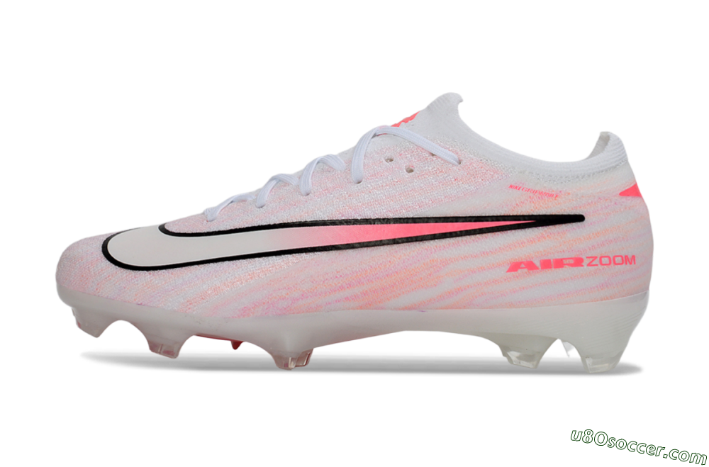 Nike Air Zoom Mercurial Vapor 16 Elite FG Firm Ground Soccer Cleats - Pink/Electro Pink/Snow White 2