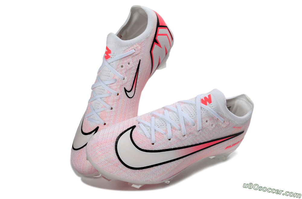 Nike Air Zoom Mercurial Vapor 16 Elite FG Firm Ground Soccer Cleats - Pink/Electro Pink/Snow White 3