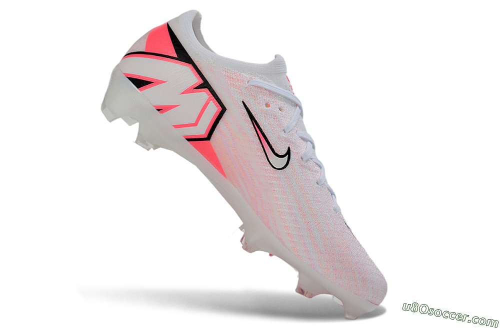 Nike Air Zoom Mercurial Vapor 16 Elite FG Firm Ground Soccer Cleats - Pink/Electro Pink/Snow White 4