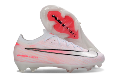 Nike Air Zoom Mercurial Vapor 16 Elite FG Firm Ground Soccer Cleats - Pink/Electro Pink/Snow White