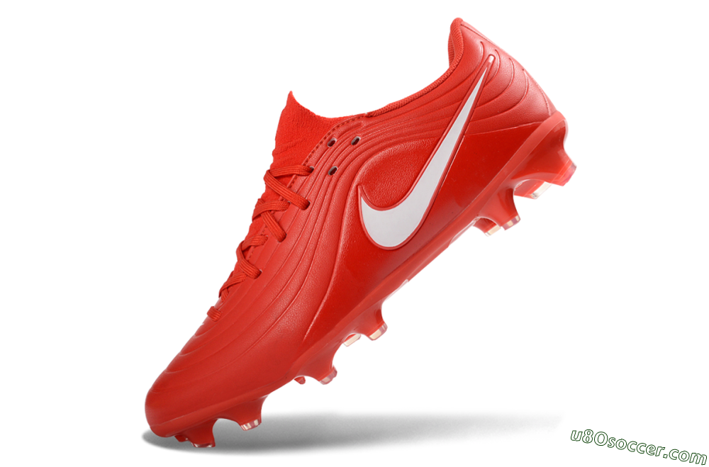 Nike Tiempo Legend 11 Elite FG Firm Ground Soccer Cleats - Red/Fiery Red/White 5