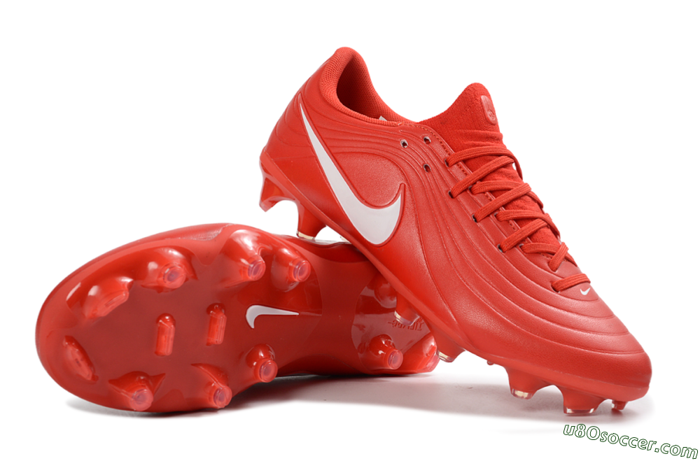 Nike Tiempo Legend 11 Elite FG Firm Ground Soccer Cleats - Red/Fiery Red/White 0