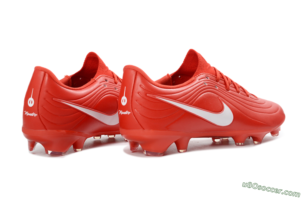 Nike Tiempo Legend 11 Elite FG Firm Ground Soccer Cleats - Red/Fiery Red/White 6