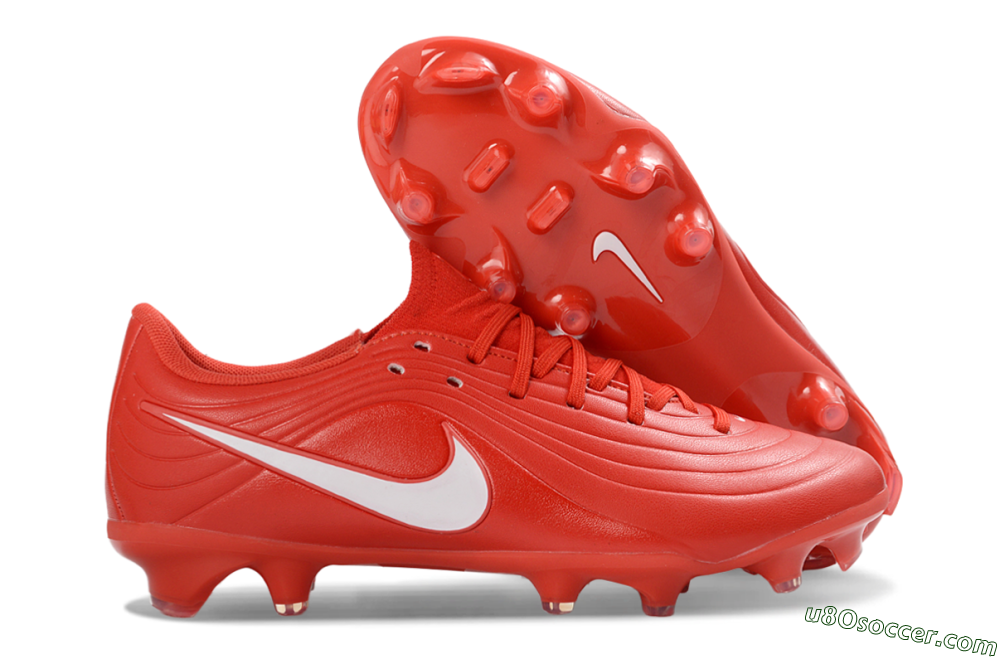 Nike Tiempo Legend 11 Elite FG Firm Ground Soccer Cleats - Red/Fiery Red/White 1