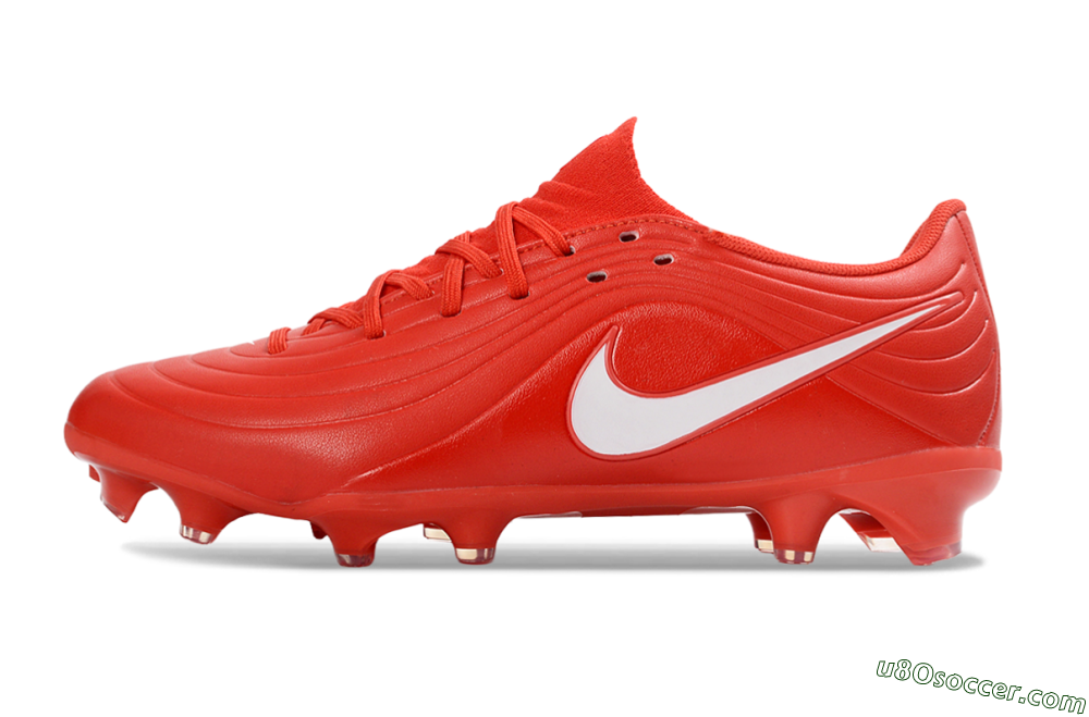 Nike Tiempo Legend 11 Elite FG Firm Ground Soccer Cleats - Red/Fiery Red/White 2