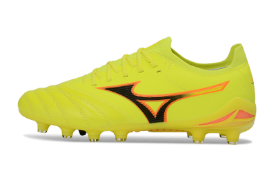Mizuno Morelia Neo 4 FG Firm Ground Soccer Cleats - Yellow/Electric Yellow/Black