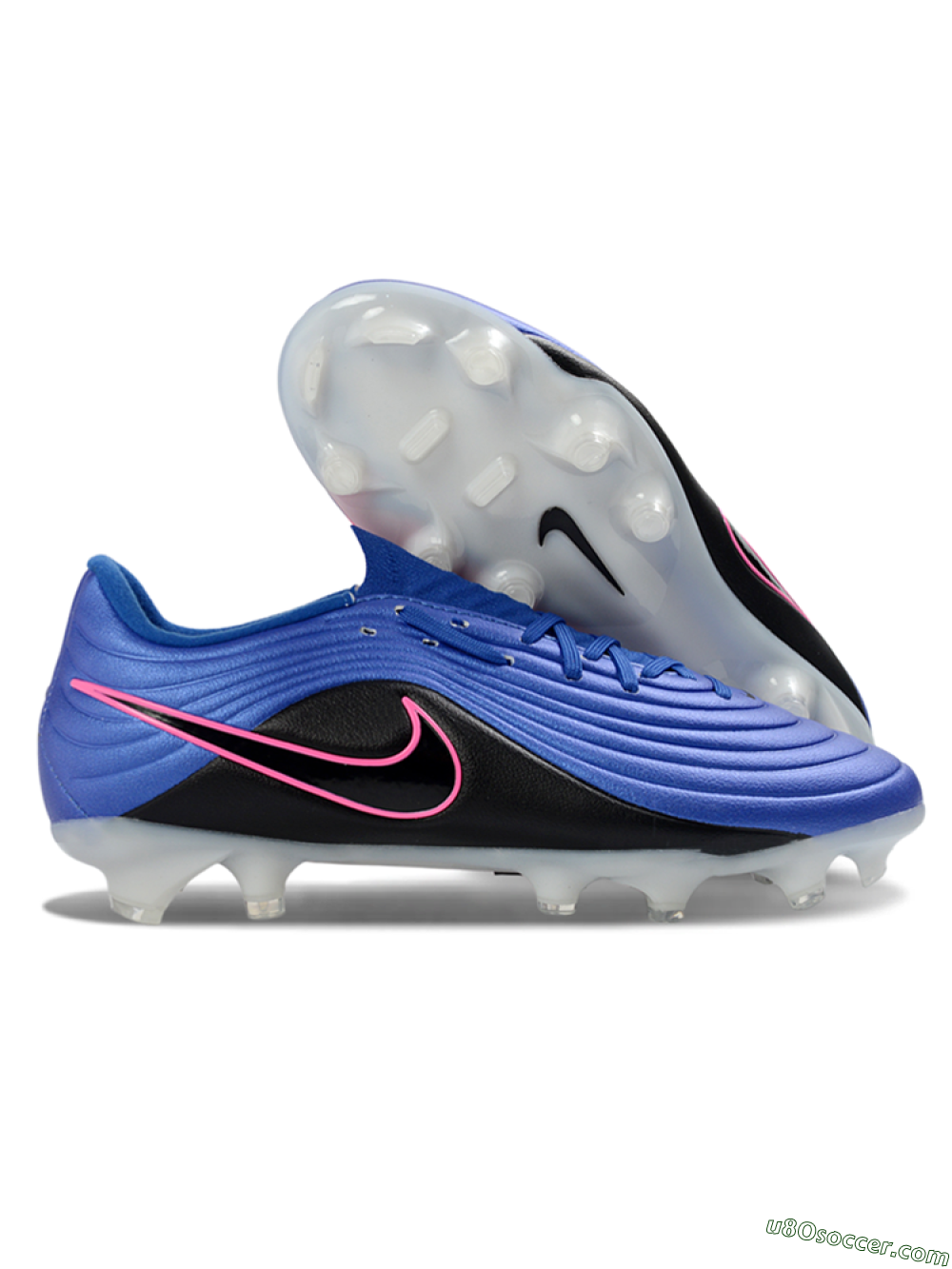 Nike Tiempo Legend 11 Elite FG Firm Ground Soccer Cleats - Blue/Neon Pink/Black 1