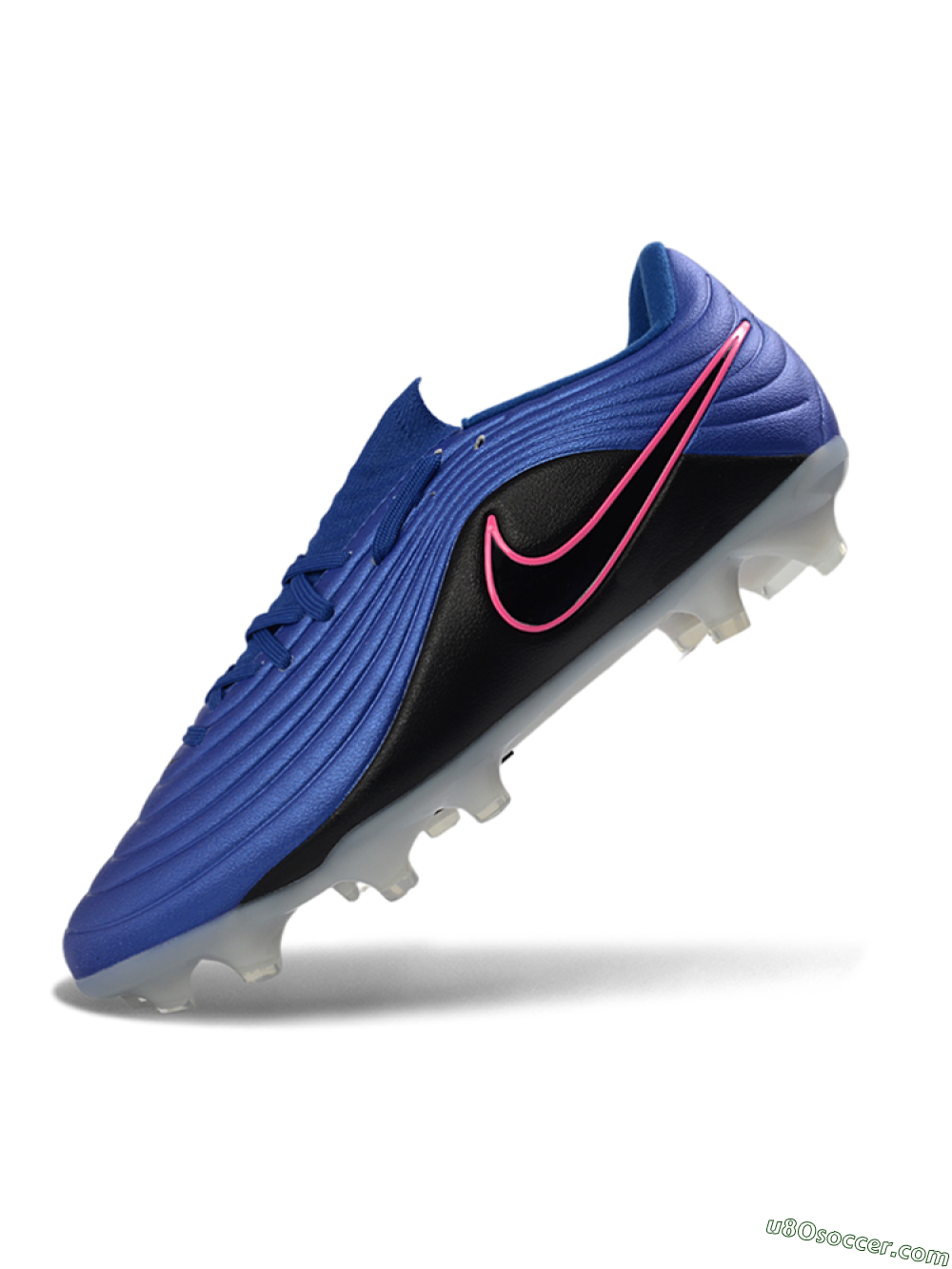 Nike Tiempo Legend 11 Elite FG Firm Ground Soccer Cleats - Blue/Neon Pink/Black 5