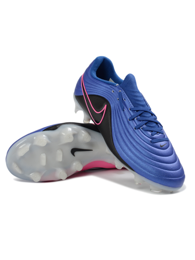 Nike Tiempo Legend 11 Elite FG Firm Ground Soccer Cleats - Blue/Neon Pink/Black
