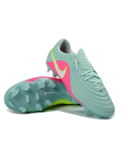 Nike Tiempo Legend 11 Elite FG Firm Ground Soccer Cleats - Aqua/Neon Pink/Lime Green