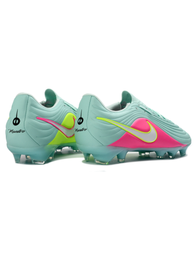 Nike Tiempo Legend 11 Elite FG Firm Ground Soccer Cleats - Aqua/Neon Pink/Lime Green