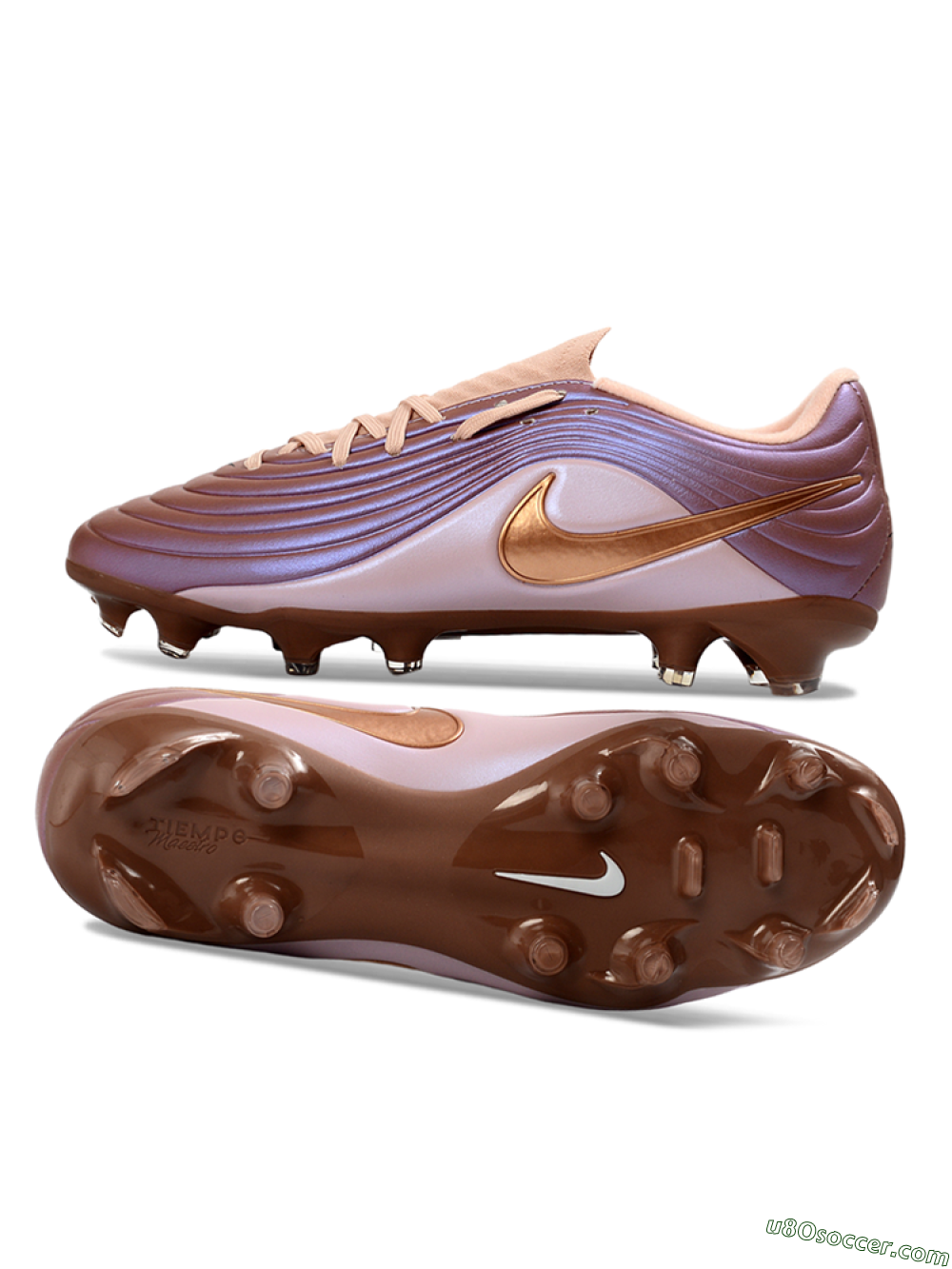 Nike Tiempo Legend 11 Elite FG Firm Ground Soccer Cleats - Bronze/Rose Gold/Soft Pink 0