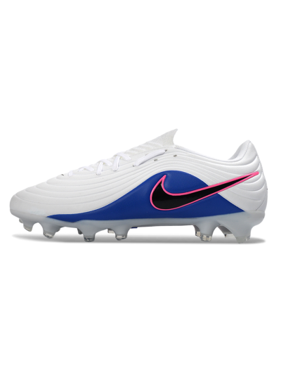 Nike Tiempo Legend 11 Elite FG Firm Ground Soccer Cleats - White/Electric Blue/Fusion Pink