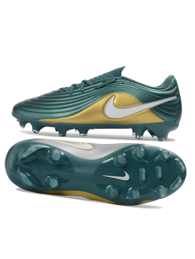 Nike Tiempo Legend 11 Elite FG Firm Ground Soccer Cleats - Teal/Luminous Gold/Metallic Silver