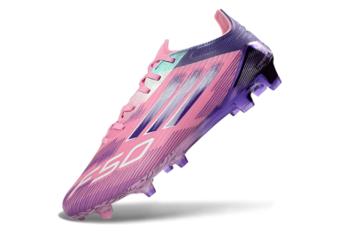 Adidas F50 Elite FG Firm Ground Soccer Cleats - Pink/Vivid Purple/Soft Pink