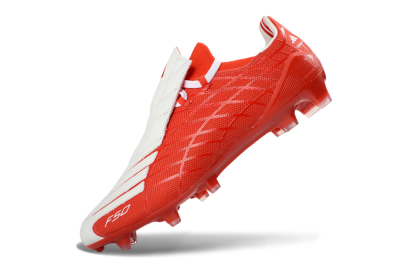 Adidas F50 Elite FG Firm Ground Soccer Cleats - Red/Bright Crimson/White