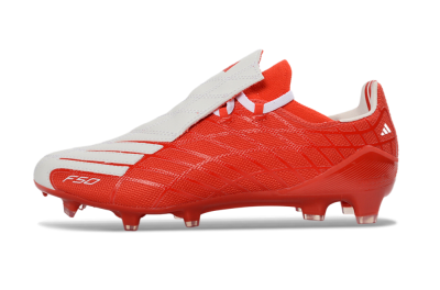 Adidas F50 Elite FG Firm Ground Soccer Cleats - Red/Bright Crimson/White