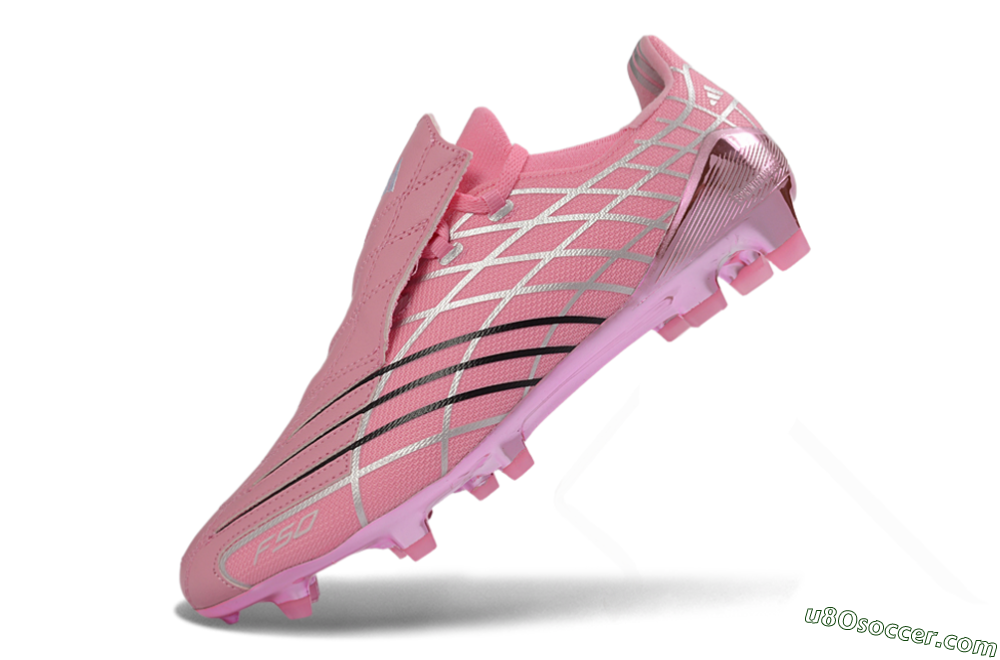 Adidas F50 Elite FG Firm Ground Soccer Cleats - Pink/Soft Rose/Glossy Blush 5