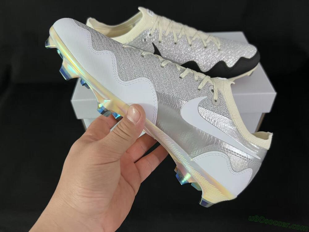 Patta United x Nike Air Zoom Mercurial Vapor 16 Elite FG Firm Ground Soccer Cleats - Black/Metallic Silver/Neutral Grey