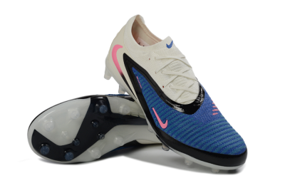 Nike Phantom 6 Elite Low AG Artificial Grass Soccer Cleats - Blue/Electric Blue/Black