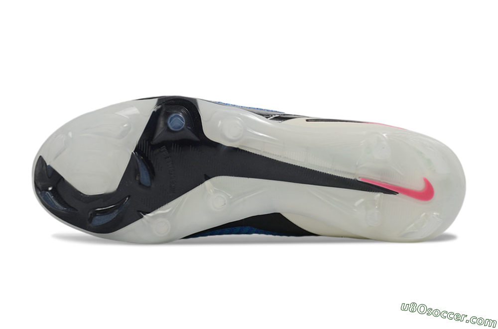 Nike Phantom 6 Elite Low AG Artificial Grass Soccer Cleats - Blue/Electric Blue/Black 6