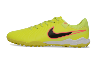 Nike Tiempo Legend 10 Elite TF Artificial Turf Soccer Shoes - Yellow/Electric Green/Hot Pink