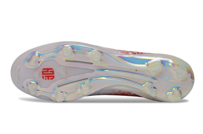 Adidas F50 Elite Lightstrike Pro FG Firm Ground Soccer Cleats - White/Rose Red/Black