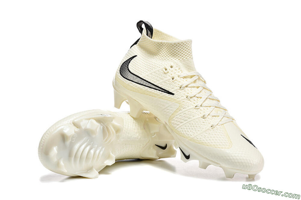 Nike Magista Obra FG Firm Ground Soccer Cleats - Ivory/Ivory/Black 4