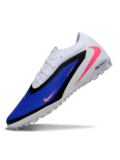 Nike Phantom 6 Elite Low TF Artificial Turf Soccer Shoes - Blue/Bright Pink/Black