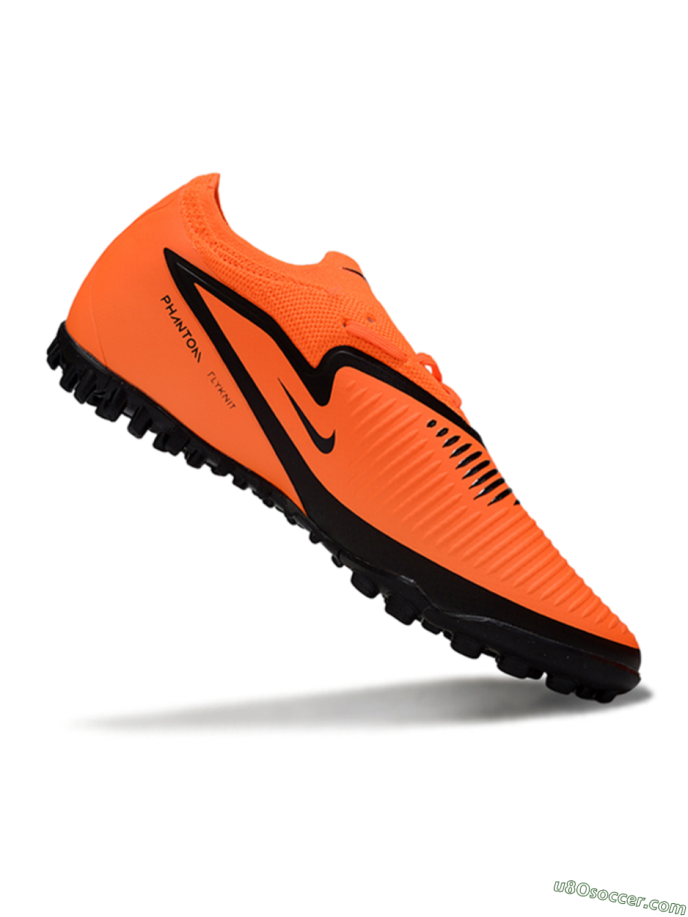 Nike Phantom 6 Elite Low TF Artificial Turf Soccer Shoes - Orange/Neon Orange/Black 4