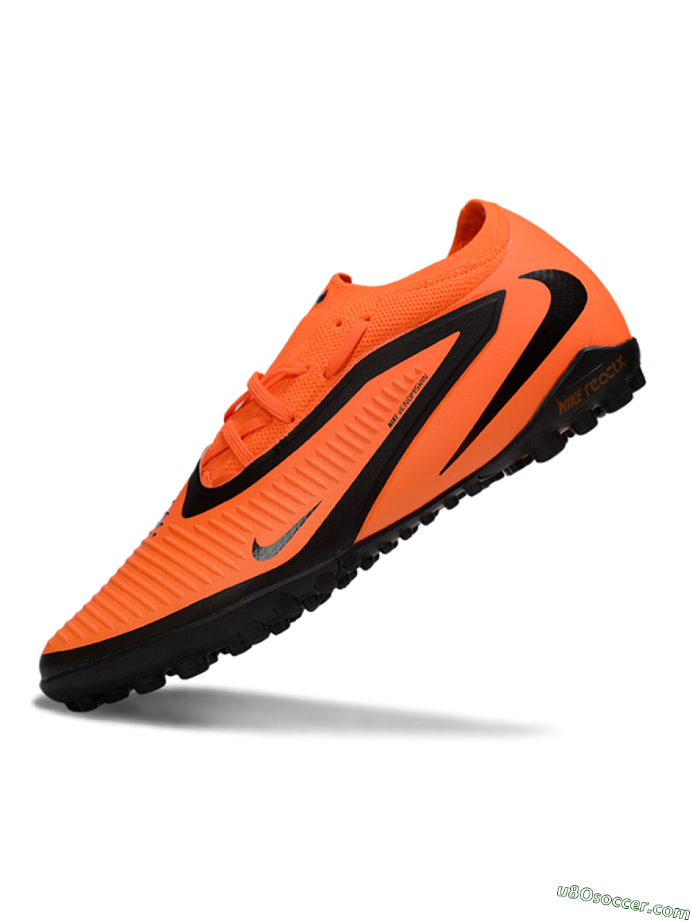 Nike Phantom 6 Elite Low TF Artificial Turf Soccer Shoes - Orange/Neon Orange/Black 5