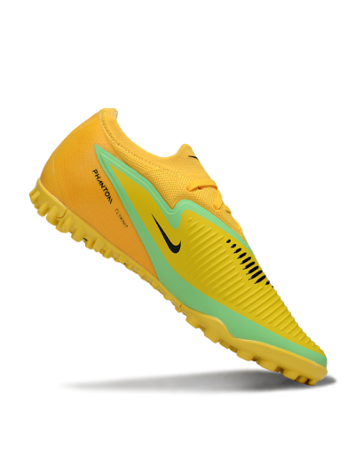 Nike Phantom 6 Elite Low TF Artificial Turf Soccer Shoes - Yellow/Lime Green/Sunshine Yellow