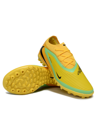 Nike Phantom 6 Elite Low TF Artificial Turf Soccer Shoes - Yellow/Lime Green/Sunshine Yellow