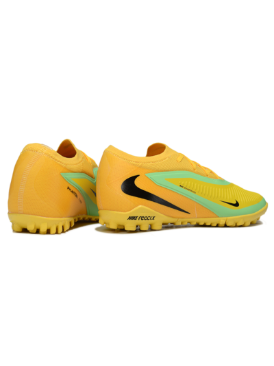 Nike Phantom 6 Elite Low TF Artificial Turf Soccer Shoes - Yellow/Lime Green/Sunshine Yellow