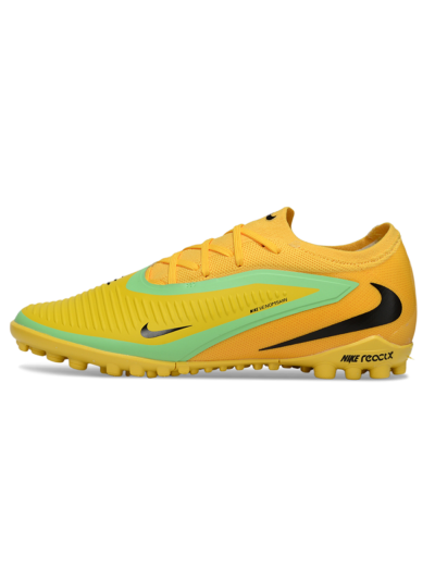 Nike Phantom 6 Elite Low TF Artificial Turf Soccer Shoes - Yellow/Lime Green/Sunshine Yellow