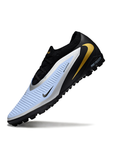 Nike Phantom 6 Elite Low TF Artificial Turf Soccer Shoes - Blue/Gold/Black
