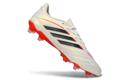 Adidas Copa Pure 2+ Elite AG Artificial Grass Soccer Cleats - White/Bright Red/Black