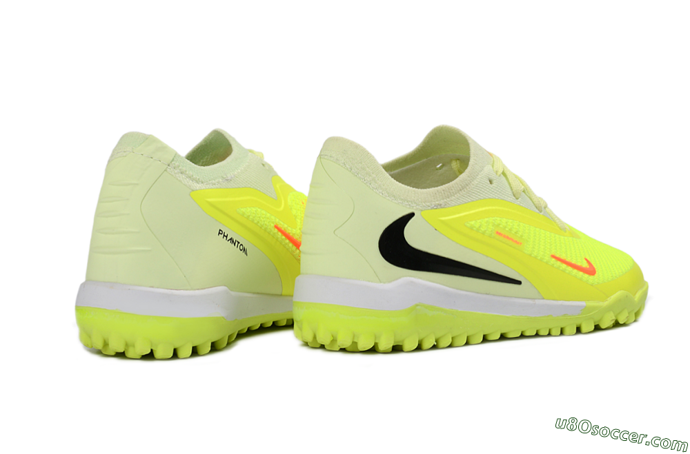 Nike Phantom 6 Elite Low TF Artificial Turf Soccer Shoes - Yellow/Lime Burst/Black 5