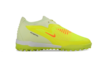 Nike Phantom 6 Elite Low TF Artificial Turf Soccer Shoes - Yellow/Lime Burst/Black