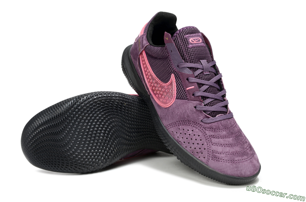 Nike Street Gato IC Indoor & Futsal Soccer Shoes - Purple/Dark Orchid/Pink Blush 3