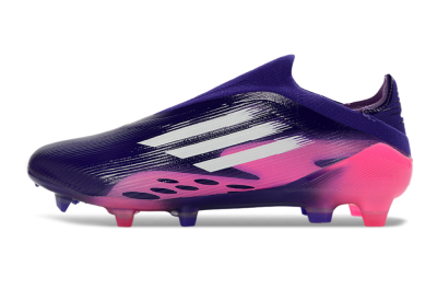 Adidas F50 Elite Laceless FG Firm Ground Soccer Cleats - Purple/Vibrant Pink/Deep Purple