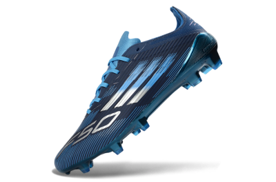 Adidas F50 Elite FG Firm Ground Soccer Cleats - Blue/Deep Ocean/Sky Blue