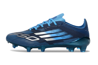 Adidas F50 Elite FG Firm Ground Soccer Cleats - Blue/Deep Ocean/Sky Blue