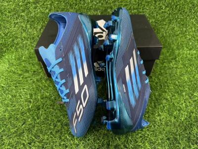 Adidas F50 Elite FG Firm Ground Soccer Cleats - Blue/Deep Ocean/Sky Blue