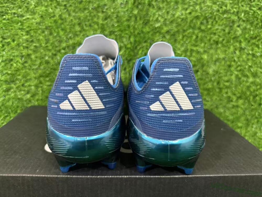 Adidas F50 Elite FG Firm Ground Soccer Cleats - Blue/Deep Ocean/Sky Blue 10