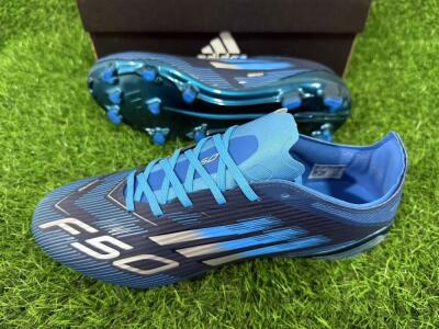 Adidas F50 Elite FG Firm Ground Soccer Cleats - Blue/Deep Ocean/Sky Blue