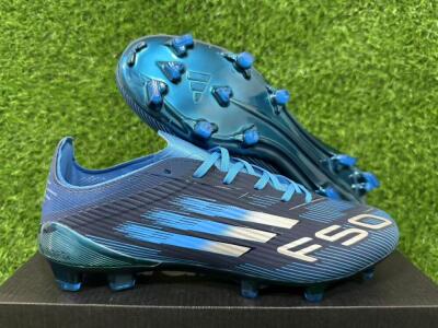 Adidas F50 Elite FG Firm Ground Soccer Cleats - Blue/Deep Ocean/Sky Blue