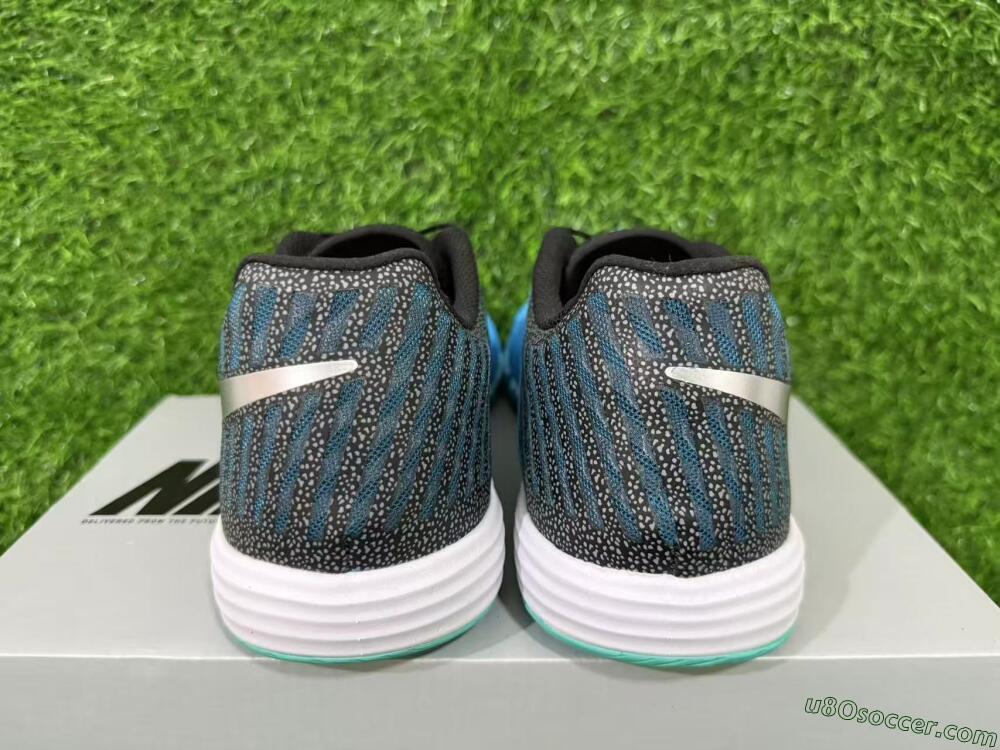 Nike Lunar Gato 2 IC Indoor & Futsal Soccer Shoes - Blue/Aqua Blue/Black Metallic