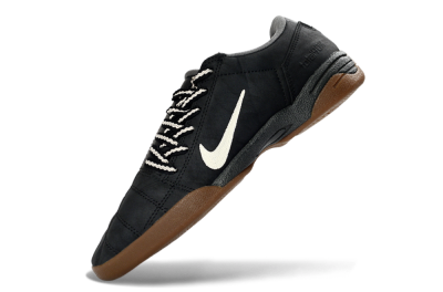 Nike Total 90 III IC Indoor & Futsal Soccer Shoes - Black/Dark Gray/Rich Brown