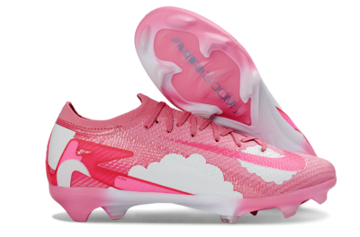 Nike Air Zoom Mercurial Vapor 16 Elite FG Firm Ground Soccer Cleats - Pink/Bright Pink/Soft White